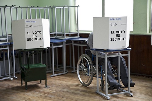 Imagen de las elecciones  presidenciales de 2013 en Ecuador. (Foto: Fernanda LeMarie - Cancillería del Ecuador).